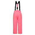 Dark Blue - Close up - Mountain Warehouse Childrens-Kids Ski Jacket & Trousers Set