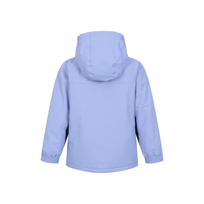 Purple - Side - Mountain Warehouse Childrens-Kids Ski Jacket & Trousers Set