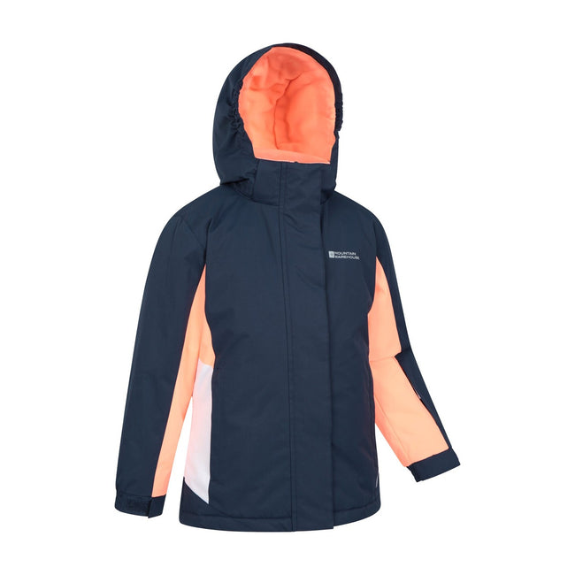 Navy - Lifestyle - Mountain Warehouse Childrens-Kids Honey Ski Jacket