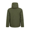 Green - Back - Mountain Warehouse Mens Coastline Borg Waterproof Jacket