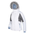 White - Side - Mountain Warehouse Womens-Ladies Powder Padded Ski Jacket