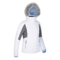 White - Lifestyle - Mountain Warehouse Womens-Ladies Powder Padded Ski Jacket