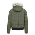 Khaki Green - Back - Mountain Warehouse Womens-Ladies Franklin Padded Bomber Jacket