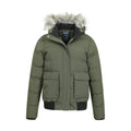 Khaki Green - Pack Shot - Mountain Warehouse Womens-Ladies Franklin Padded Bomber Jacket