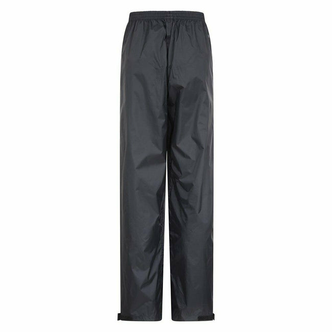 Black - Back - Mountain Warehouse Mens Downpour Waterproof Pants