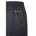 Black - Pack Shot - Mountain Warehouse Mens Downpour Waterproof Pants