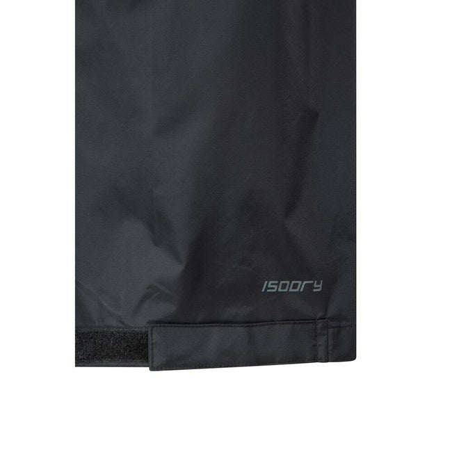 Black - Close up - Mountain Warehouse Mens Downpour Waterproof Pants