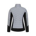 Silver - Back - Mountain Warehouse Womens-Ladies Iso-Viz Reflective Padded Jacket