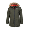 Khaki Green - Pack Shot - Mountain Warehouse Mens Traverse Hybrid Waterproof Jacket