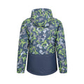 Navy - Back - Mountain Warehouse Childrens-Kids Vail Ski Jacket