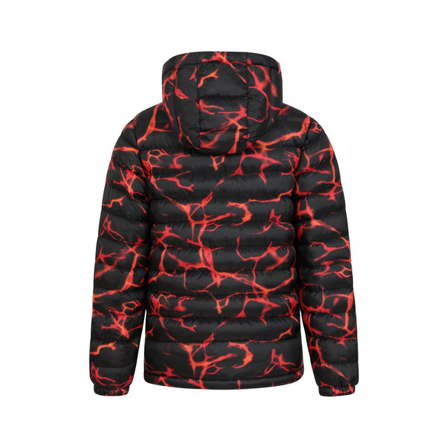 Blue - Back - Mountain Warehouse Childrens-Kids Seasons Padded Jacket