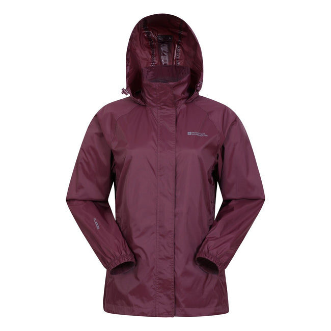 Dark Purple - Front - Mountain Warehouse Womens-Ladies Pakka II Waterproof Jacket