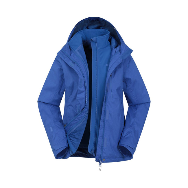 Blue - Front - Mountain Warehouse Womens-Ladies Whirlwind Padded Jacket