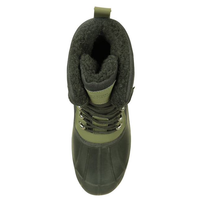 Green - Side - Mountain Warehouse Mens Snow Boots