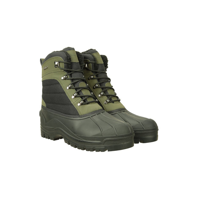 Green - Front - Mountain Warehouse Mens Snow Boots
