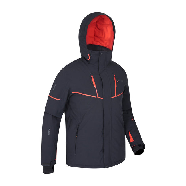 Gray - Side - Mountain Warehouse Mens Galactic Extreme Ski Jacket