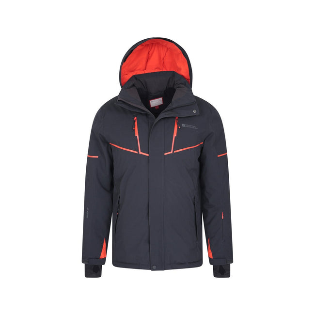 Gray - Pack Shot - Mountain Warehouse Mens Galactic Extreme Ski Jacket