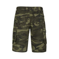 Khaki Green-Black - Lifestyle - Mountain Warehouse Mens Camo Cargo Shorts