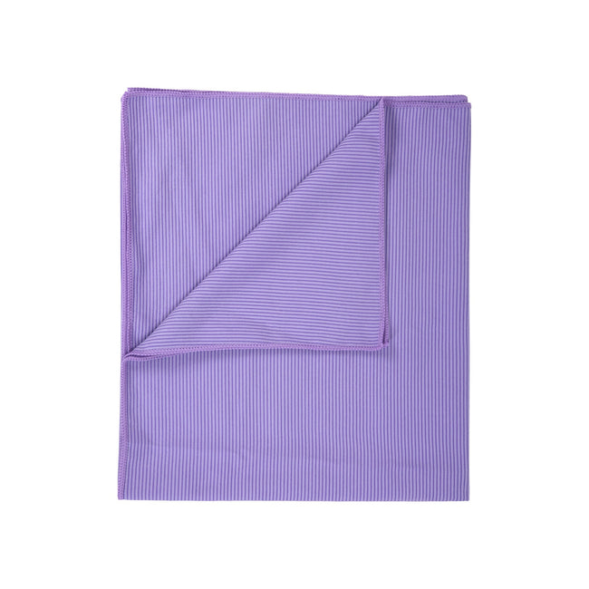 Dark Purple - Back - Mountain Warehouse Giant Ribbed Towel