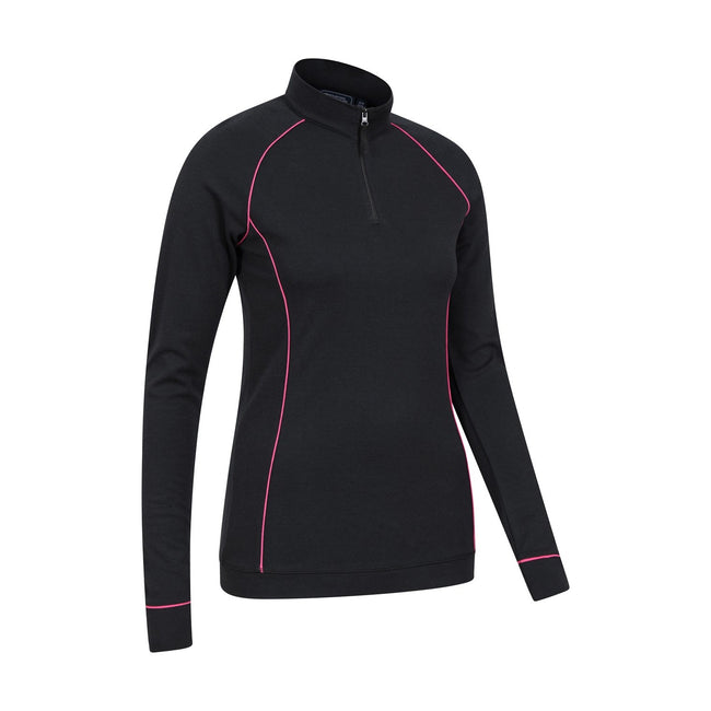 Black - Back - Mountain Warehouse Womens-Ladies Bamboo Top