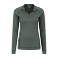 Dark Khaki - Lifestyle - Mountain Warehouse Womens-Ladies Bamboo Top