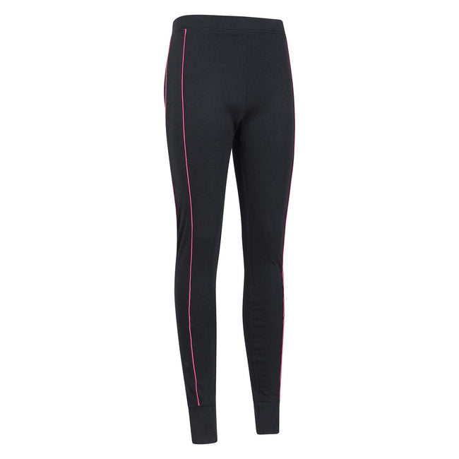 Black - Lifestyle - Mountain Warehouse Womens-Ladies Bamboo Base Layer Bottoms