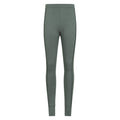 Dark Khaki - Front - Mountain Warehouse Womens-Ladies Bamboo Base Layer Bottoms