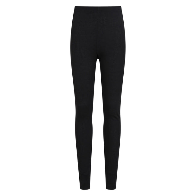 Black - Pack Shot - Mountain Warehouse Womens-Ladies Talus Base Layer Set