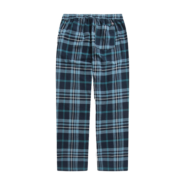 Navy - Pack Shot - Animal Mens Kickback Natural Pajama Set