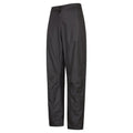 Black - Side - Mountain Warehouse Mens Spray Waterproof Pants