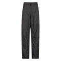 Black - Front - Mountain Warehouse Mens Spray Waterproof Pants