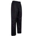 Black - Side - Mountain Warehouse Mens Downpour Waterproof Pants