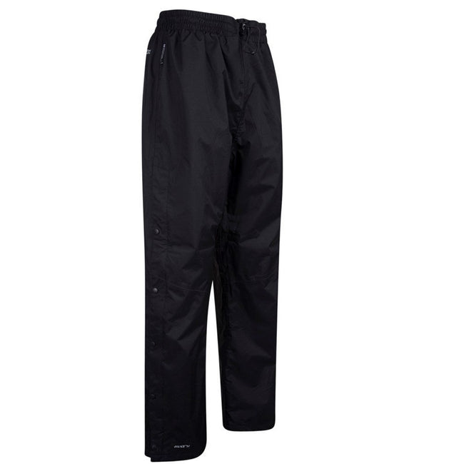 Black - Side - Mountain Warehouse Mens Downpour Waterproof Pants
