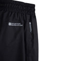 Black - Pack Shot - Mountain Warehouse Mens Downpour Waterproof Pants