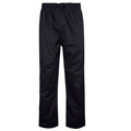 Black - Front - Mountain Warehouse Mens Downpour Waterproof Pants