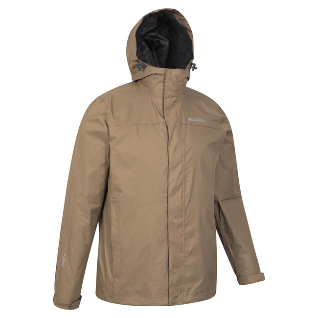 Tan - Lifestyle - Mountain Warehouse Mens Torrent Waterproof Jacket