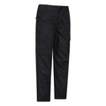 Black - Back - Mountain Warehouse Childrens-Kids Lightweight Cargo Pants