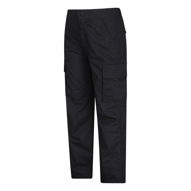 Black - Lifestyle - Mountain Warehouse Childrens-Kids Lightweight Cargo Pants