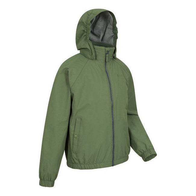 Khaki - Side - Mountain Warehouse Childrens-Kids Clove Bomber Jacket