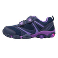 Purple-Navy - Lifestyle - Mountain Warehouse Childrens-Kids Light Up Sneakers