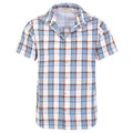 Blue - Pack Shot - Mountain Warehouse Mens Cotton Shirt