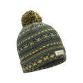 Khaki - Front - Mountain Warehouse Mens Fair Isle Thinsulate Beanie