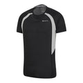 Black - Side - Mountain Warehouse Mens Bryers IsoCool T-Shirt