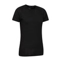 Black - Back - Mountain Warehouse Mens Summit II Base Layer Top