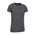 Gray - Back - Mountain Warehouse Mens Summit II Base Layer Top