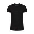 Black - Front - Mountain Warehouse Mens Summit II Base Layer Top