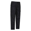Black - Side - Mountain Warehouse Childrens-Kids Active Hiking Trousers
