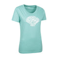 Green - Side - Mountain Warehouse Womens-Ladies Shell T-Shirt