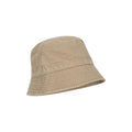 Beige - Side - Mountain Warehouse Mens Washed Bucket Hat