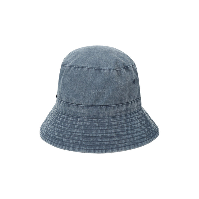 Navy - Front - Mountain Warehouse Mens Washed Bucket Hat